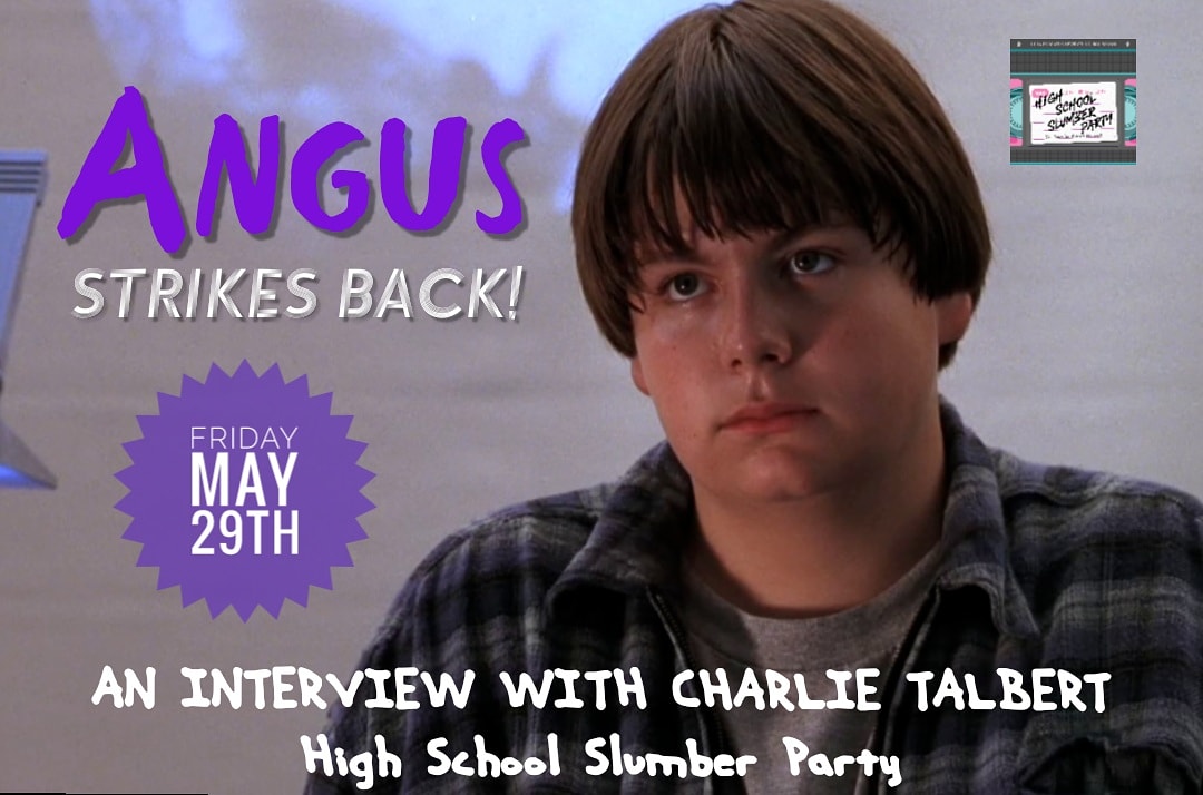 HSSlumberParty's tweet photo. Angus Fans, we are just one day away from our exciting interview with @BigGuyInTheTie! Can't wait for you to hear it.
#angus #charlietalbert #interview #angusmovie #angusfilm @cageclubpod https://t.co/VMjcu9Y6Wk