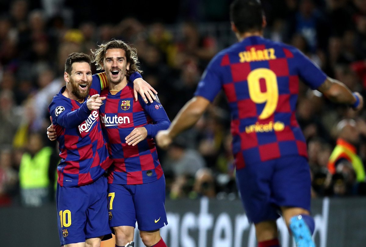 Fc Barcelona deadliest weapons have been Messi, Suarez, and Griezmann. Though it has to be said they haven't gotten nearly the best out of all of them this season. They're also blessed with talent in midfeild in the form of Arthur and De Jong.