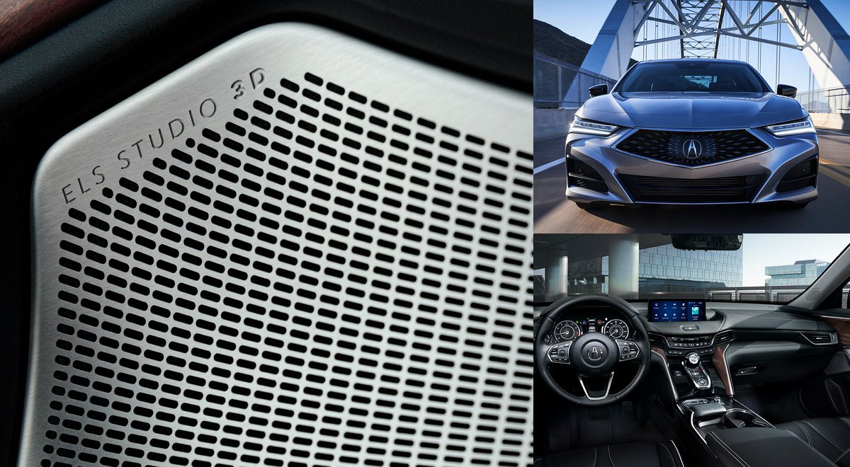 ELSPremiumAudio's tweet image. Adding another audio dimension to the tech-savvy cabin of the new 2021 @Acura TLX with ELS STUDIO 3D® #precisioncraftedperformance #TLX