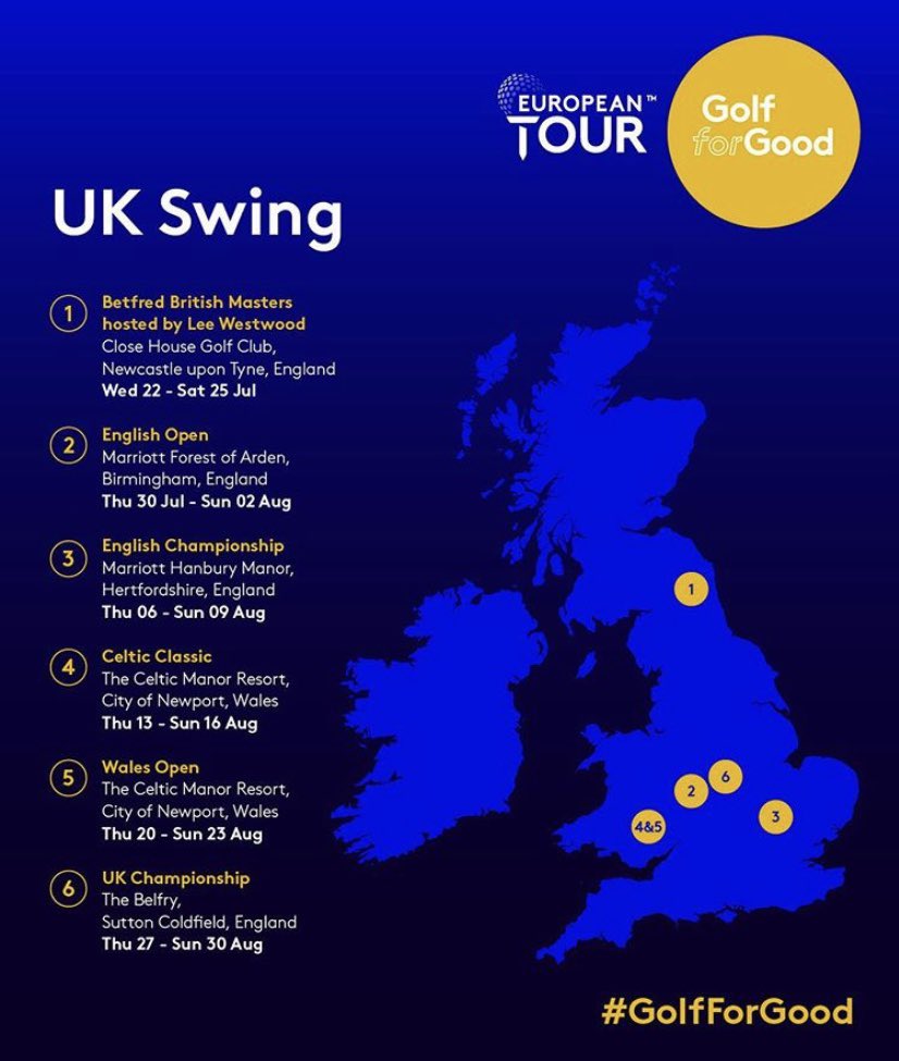 Great news from <a href="/EuropeanTour/">European Tour Group</a> today and for all us #welsh #golf fans it’s great to see professional golf return to <a href="/TheCelticManor/">Celtic Manor Resort</a>