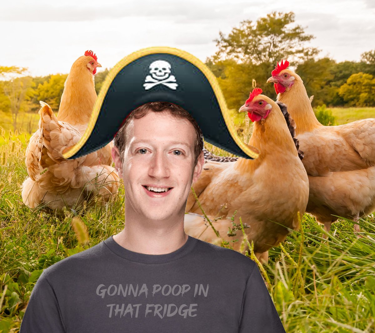 BREAKING: Mark Zuckerberg (land pirate, chicken molester, and chronic fridge defecator) says Facebook won't be 'arbiters of truth'