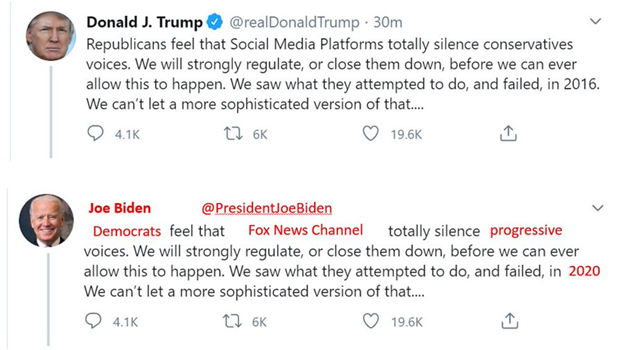 12/ Finally, there certainly could come a day when Trump's opponents on the Left just take this media access playbook up again and suggest this same medicine is exactly what’s needed for Fox News and other right-leaning media outlets. Trump's already scripted it out for them...