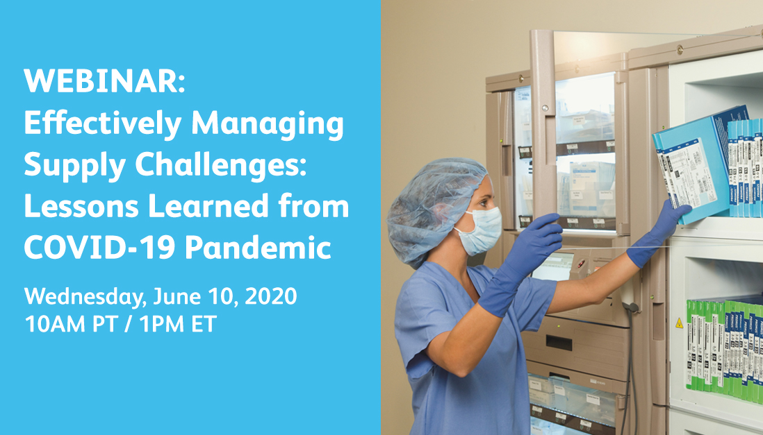 BDandCo's tweet photo. This webinar provides an update on how supply chains have been impacted by #COVID-19 and  how to effectively manage these challenges today and in the future. Register now https://t.co/NhPOsMpPqm #SupplyManagement  #MedicationManagement https://t.co/66mj96k56e