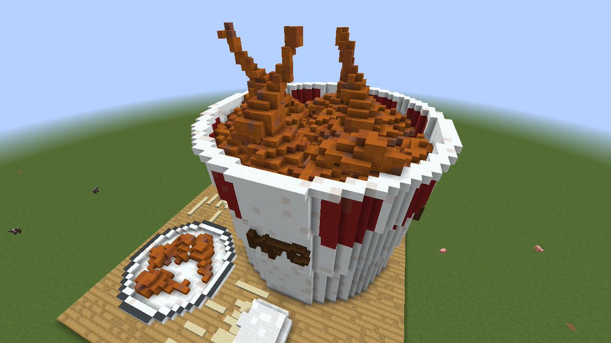 minecraft kfc bucket