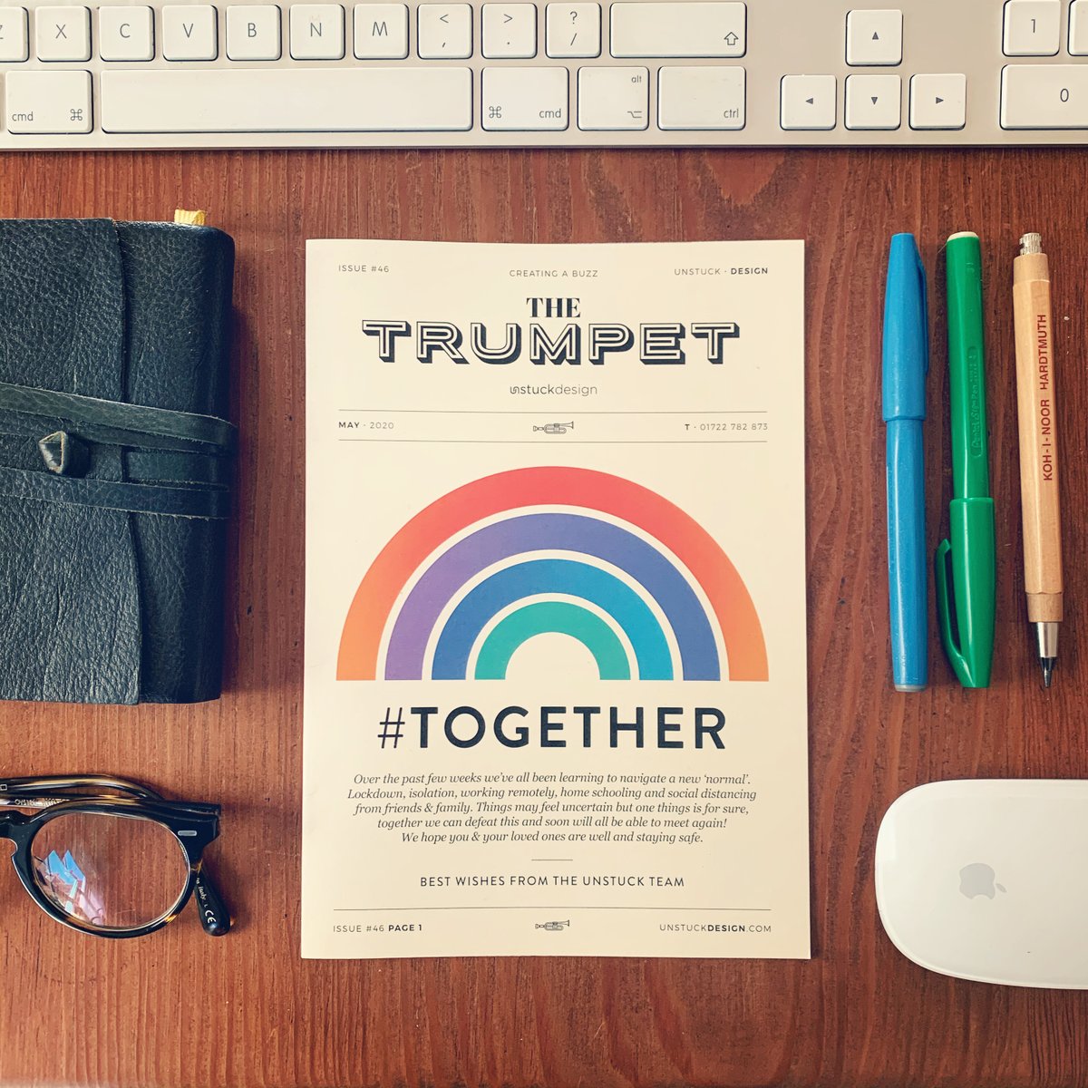 As we approach the end of the month we’re taking a look back at our May edition of The Trumpet... over the next few days we’ll feature the HOT TOPIC and our lockdown pizza recipe ready for the weekend - watch this space ☀️🌈🍕