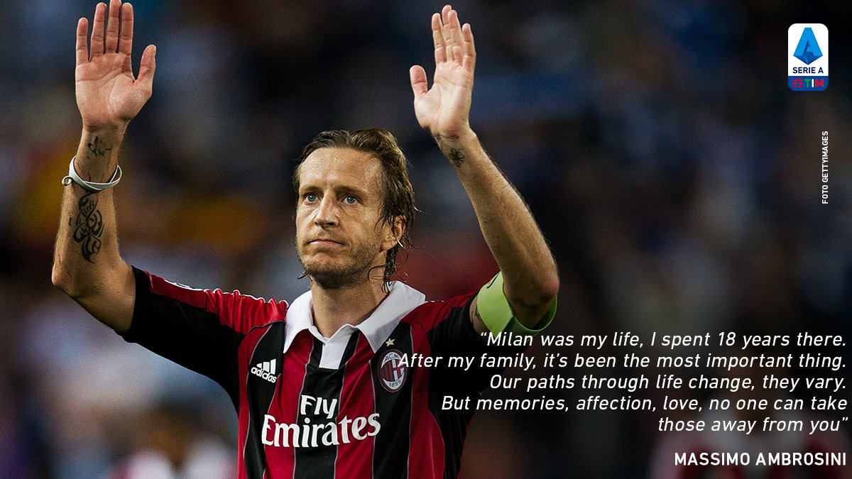A captain, a fighter who was always ready for his team. Happy birthday Massimo Ambrosini!  