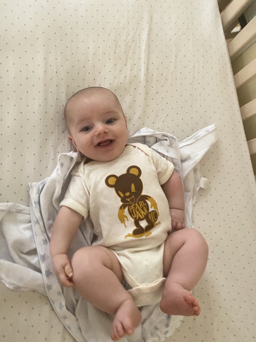 airwolf51278's tweet photo. Waking up happy in a #PearlJam  onesie. Sometimes the little things bring joy! https://t.co/Ikcp5LxtUJ