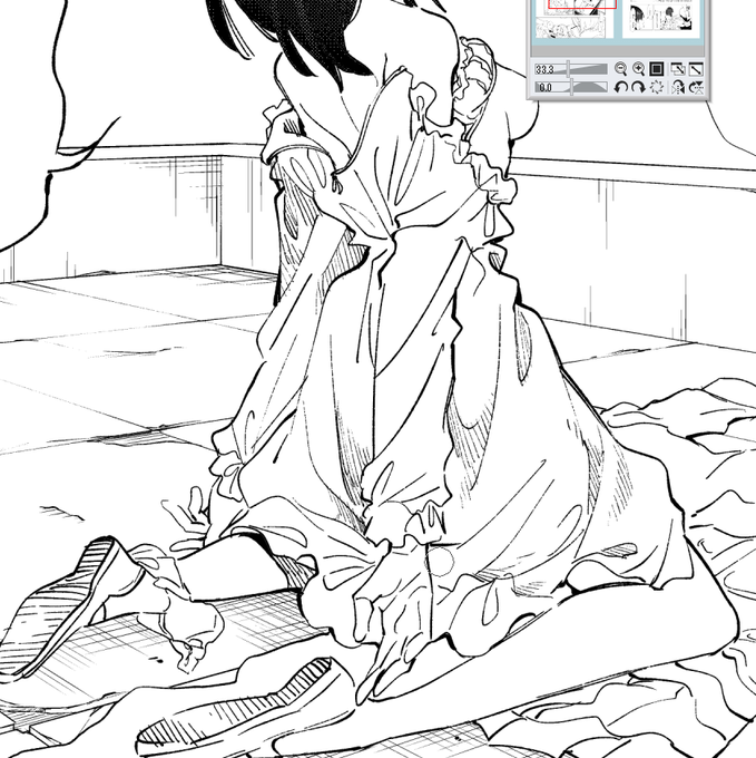 仕上げとちゅう

ふわふわ布感は描いててたのスィー
というわけで本日は

スヤァ...( ˘ω˘) 