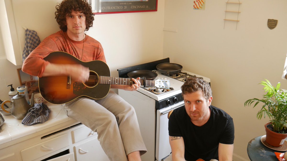 buzzbandsla's tweet photo. It’s “Outside,” but not. Quarantine-crazy brothers Jonathan and Michael Rosen — aka @Conestheband — create an alternative nature in the 360-degree VR video for their new single, out now on @Dangerbird. https://t.co/DNStUWHThy https://t.co/hNZiko38Rl