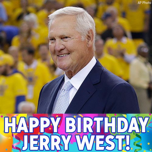 Happy birthday to the logo! NBA legend and former Warriors executive Jerry West turns 82 today! 