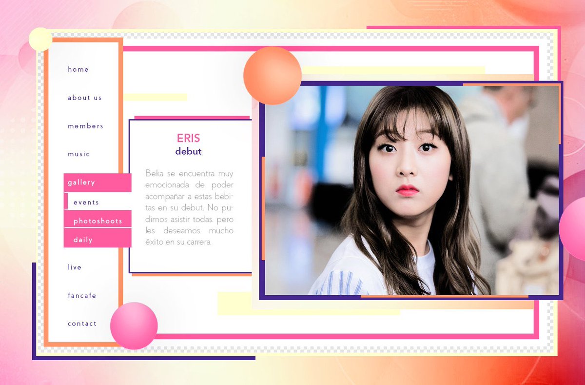 TWT_CLC's tweet photo. ' @👠 * * 𝗦𝕆.什麼 чou wᥲnnᥲ_𝕕.做 ? › ıt's * ⃗. 種O5.28 : 到達 ꜜ #ERIS1stStory ₊ #ERISFirst ₊ #ERISDB ･

Beka se encuentra muy emocionada de poder acompañase a estas bebitas en su debut. No pudimos asistir todas pero les deseamos mucho éxito en su carrera. https://t.co/ep8WUZ5ZsD