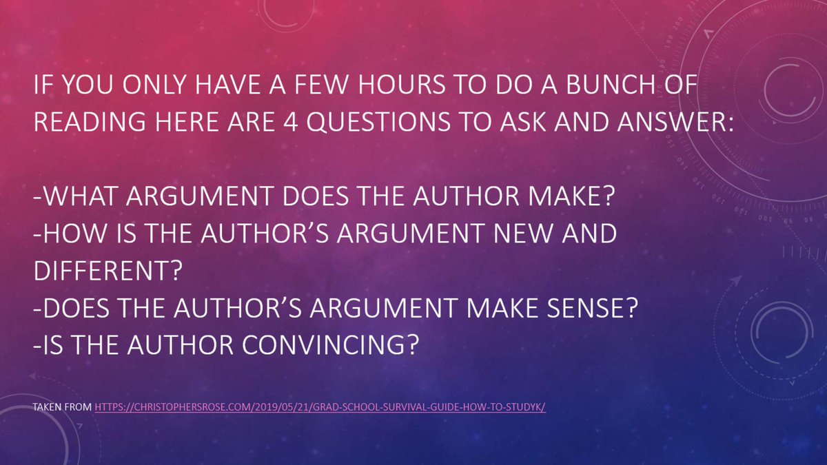 If you are going to read AND evaluate a book efficiently, you can't go wrong if you read every page with these 4 questions in mind 6/