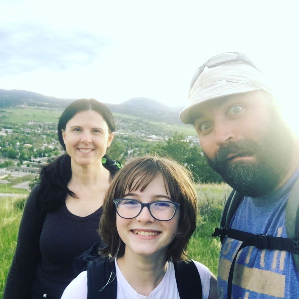 sprfsh_rachel's tweet photo. These two!! Getting a 6-miler in yesterday after work... @ Lookout Peak

#SouthDakota #605Life #TrainingForVacation #MyCrew https://t.co/Dy2uy1U0IJ