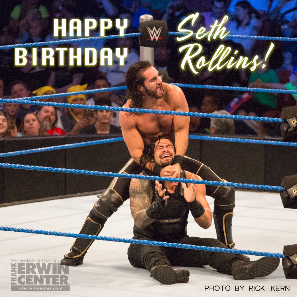 Today is Monday Night Messiah Seth Rollins\ birthday! Happy birthday  