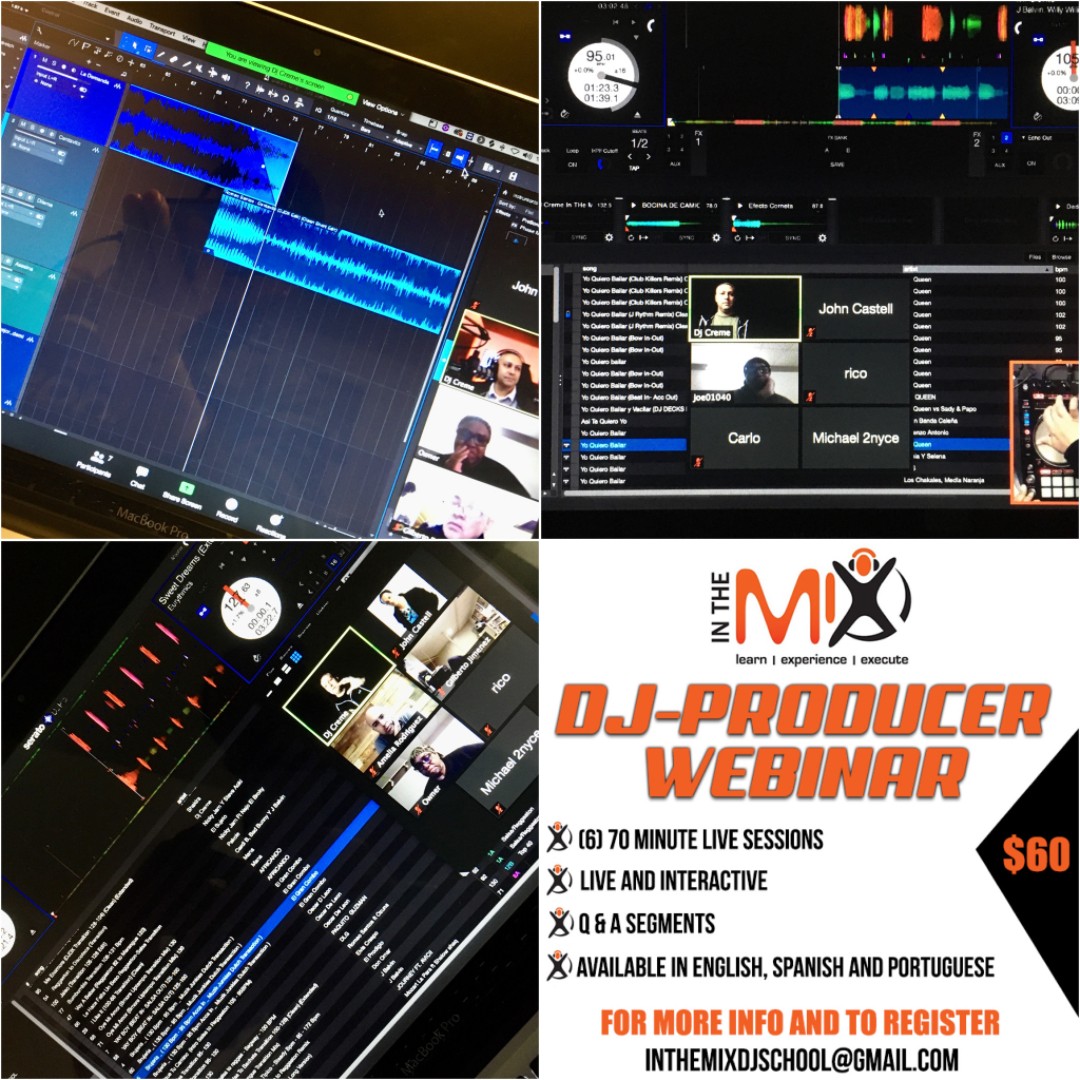 inthemixschool's tweet photo. Quarantine almost done, but we continue to offer all our #DJ &amp; #Production Courses Online! 📧 

https://t.co/CyImvg3zvx 🇪🇸🇧🇷🇺🇸 + 

#DistanceLearning #InTheMix 

Tag someone who would like to attend!👇⚙️ https://t.co/yh1Aea17sb