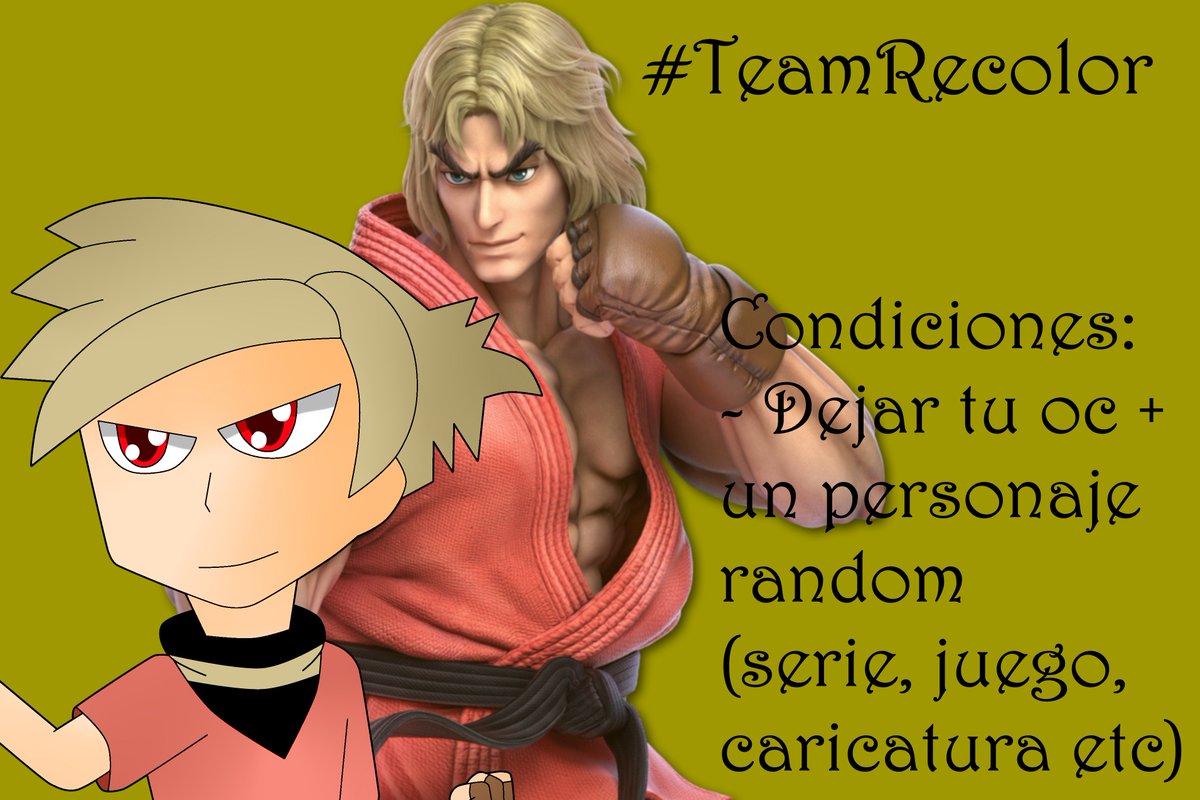 Uchihagohan3's tweet photo. Me copio de @ZahirxXZB7 hago una temporada de dibujos pero sera diferente veamos que equipo eres #TeamRecolor o #TeamSkin
Requisitos:
-Seguirme
-Corazรณn
-Rettwet
-Dejar el "#" del equipo que quieres ser
(los demรกs estรกn en la imagen) #draw #drawing #arte #artist #DigitalArt https://t.co/W3JaDO9j99