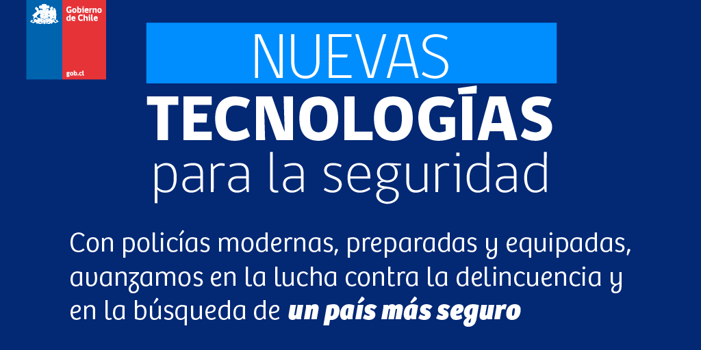 MindepChile's tweet photo. Este jueves fueron anunciadas #NuevasTecnologíasPoliciales para combatir el delito

45 pórticos identificadores de patentes de vehículos, registro único de autos robados y 300 nuevas BodyCam son parte de las nuevas medidas presentadas por el Presidente @sebastianpinera https://t.co/dozlc5B9FA