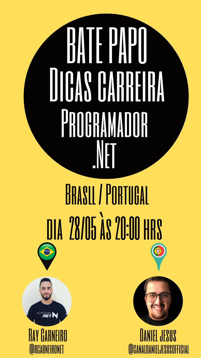 DJesusNet's tweet image. #live #Carreira #dotnetcore #emprego   instagram.com/rcarneironet?i…