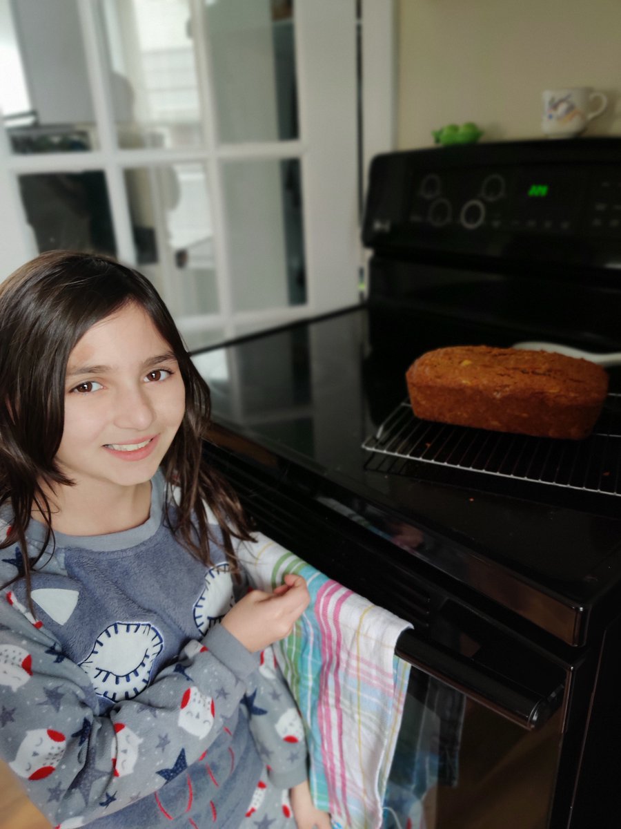 StPeterCES's tweet photo. Abigail was showing off her amazing baking talents for this week's #DefenderFamilyContest. https://t.co/0l6rioBwvy