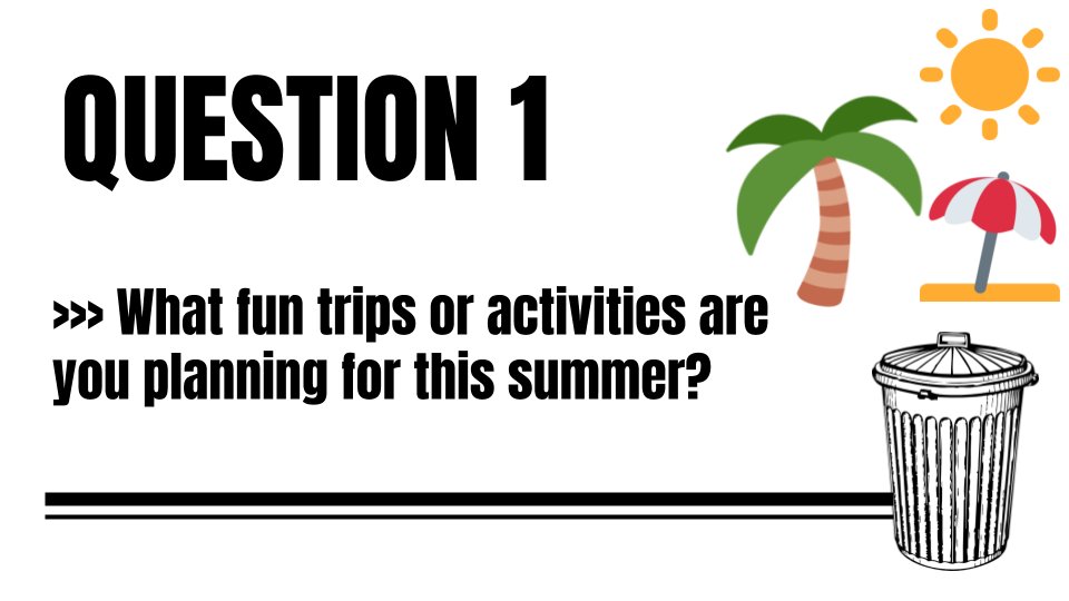 DitchThatTxtbk's tweet photo. Q1 What fun trips or activities are you planning for this summer? #Ditchbook https://t.co/hqJDieoA8h