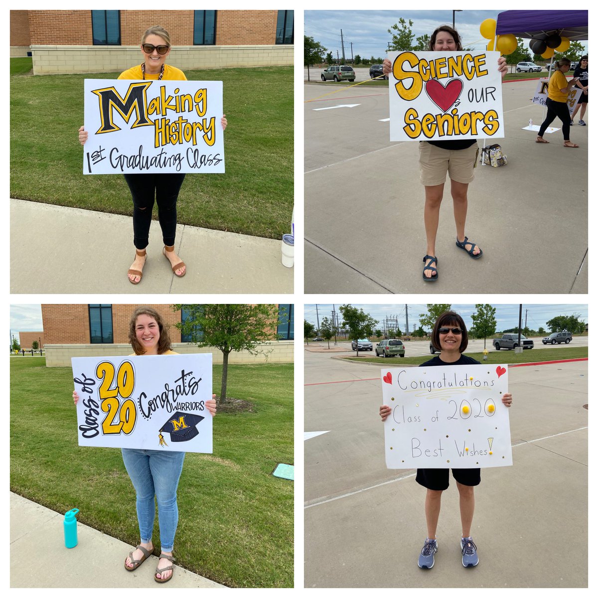 sci_warriors's tweet photo. We had so much fun celebrating our seniors at the senior parade today. Congratulations Class of 2020! https://t.co/KBQgNC3aFM