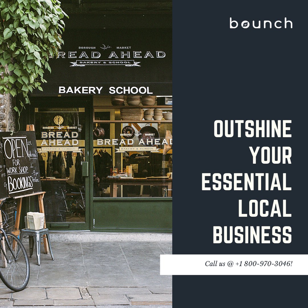 bounchinc's tweet photo. Are you a #localbusiness owner? You must be thinking, on such a crowded #business stage, how can you get the spotlight to shine on you and your business? We've got you covered.
Do you want to rise above and outshine your online competitors? Contact #Bounch!
#onlinemarketing https://t.co/c9nuYKNWtx