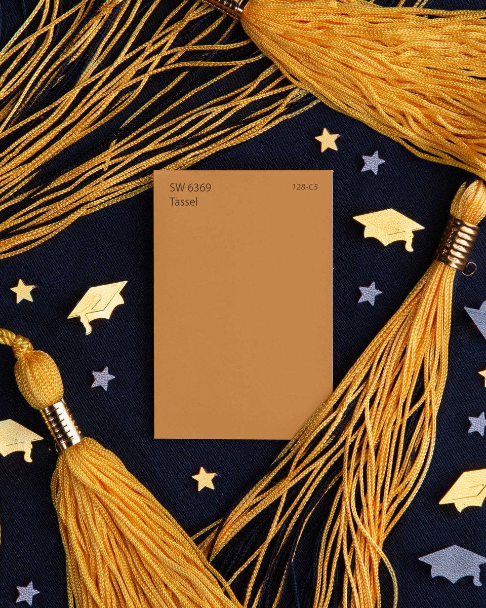 SherwinWilliams's tweet photo. Here's to making life's important milestones just as special from the comfort of home. 🎉 What are you celebrating?
🎨:
Tassel SW 6369
Something Blue SW 6800
Fun Yellow SW 6908
#stayhome #quarantinelife #quarantinebirthday #playaparttogether #graduation #wedding https://t.co/S64A58tnBJ