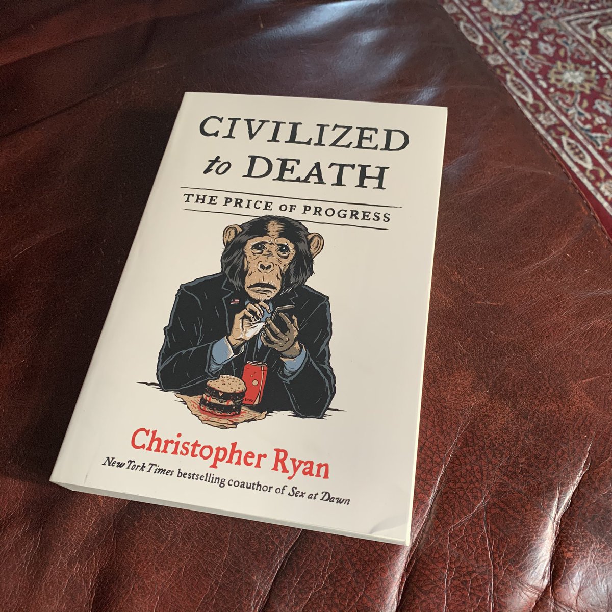 MichelleEwen_'s tweet photo. Looking forward to reading #civilizedtodeath by @ThatChrisRyan - as recommended by @TheMinimalists Loved Dr Ryan’s recent quarantine conversation with @RyanNicodemus about minimalism being an old answer to a new problem https://t.co/BR8PsOd0TM