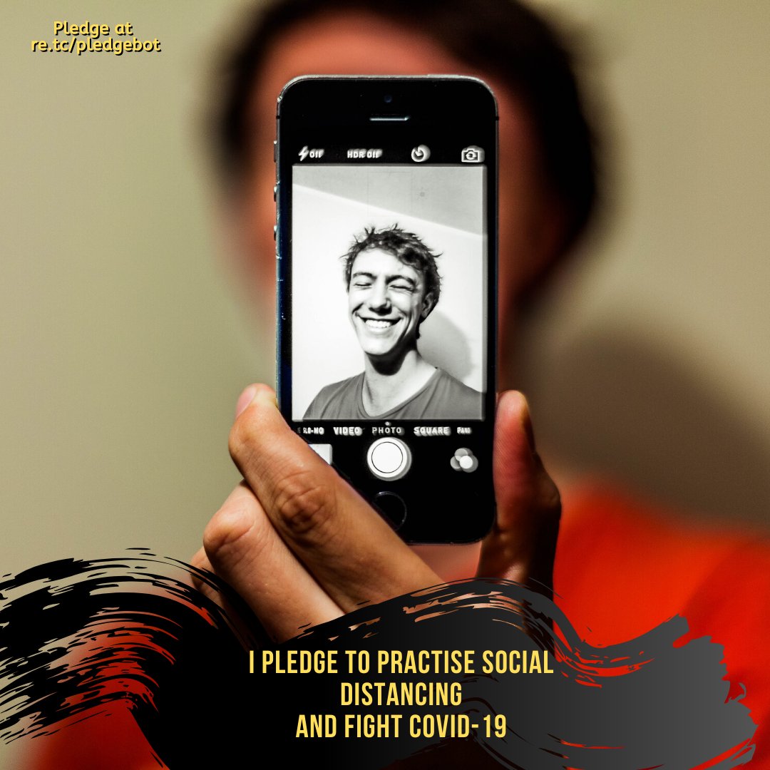 pledge_bot's tweet photo. Thanks for pledging! 

But Covid-19 is playing hard to go... 

We have over 1000 pledges taken since we launched. Keep sharing your pledge card and let's get everyone

#pledgeagainstscovid19 #practisesocialdistance https://t.co/oTNLeC7m9g