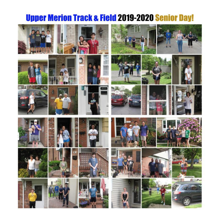 Yesterday the Track &amp; Field coaches celebrated their Senior Day with socially distant home visits! Congrats to our Senior track athletes from <a href="/UMVIKINGS2020/">Class Of 2020</a>