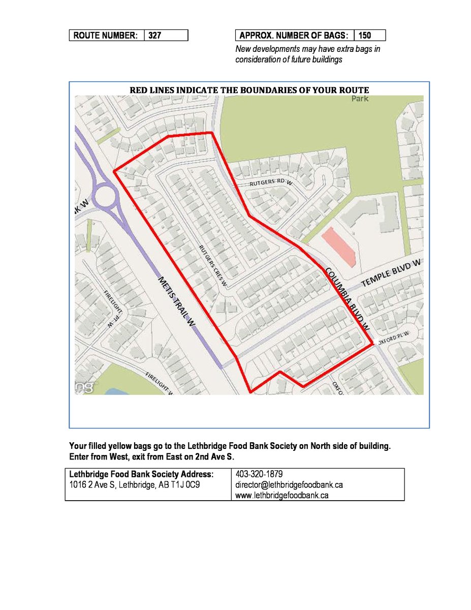 3 ROUTES LEFT ON THE WESTSIDE! Thanks so much #YQL! If you live on Colombia Blvd, in Mountain Heights, or in Varsity Village, check these routes out! Sign-up at targethungerlethbridge.com @IFBLethbridge @lethfoodbank @VolunteerLeth @LethbridgeCity #targethungeryql