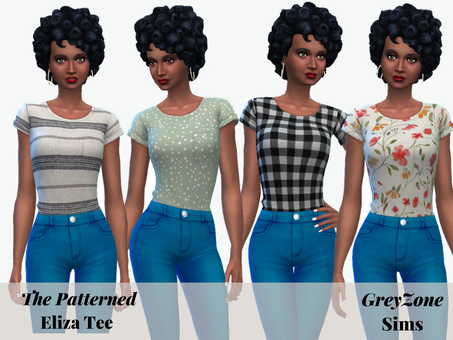GreyzoneSims's tweet photo. My new patterned tee is live on @TheSimsResource! It includes 21 patterns total. 🥳
https://t.co/3F04dt3udv
#thesims4 #ts4 #sims4 #ts4cc #sims4cc #maxismatch https://t.co/XbxZNHdpTf