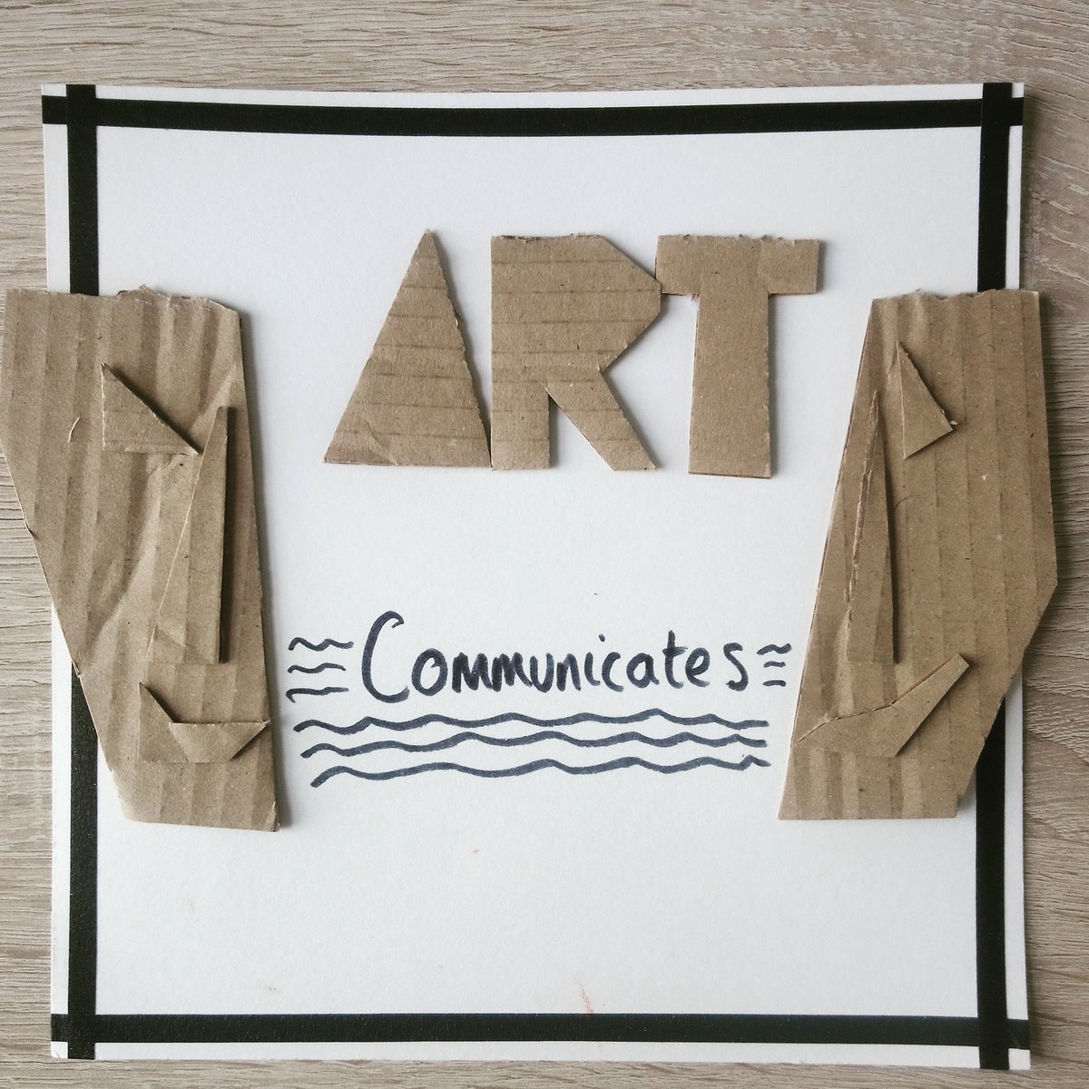 Day 4 - Art communicates

I think #Malaguzzi #100languages of children can be applied to us all

#arteducationmatters
#artisahumanright #collage
#papercollage #internationalartseducationweek #ArtsEdWeek #ArtsUniteUs @InSEA_Blog  @NSEAD1 @WAAE_ArtsEd