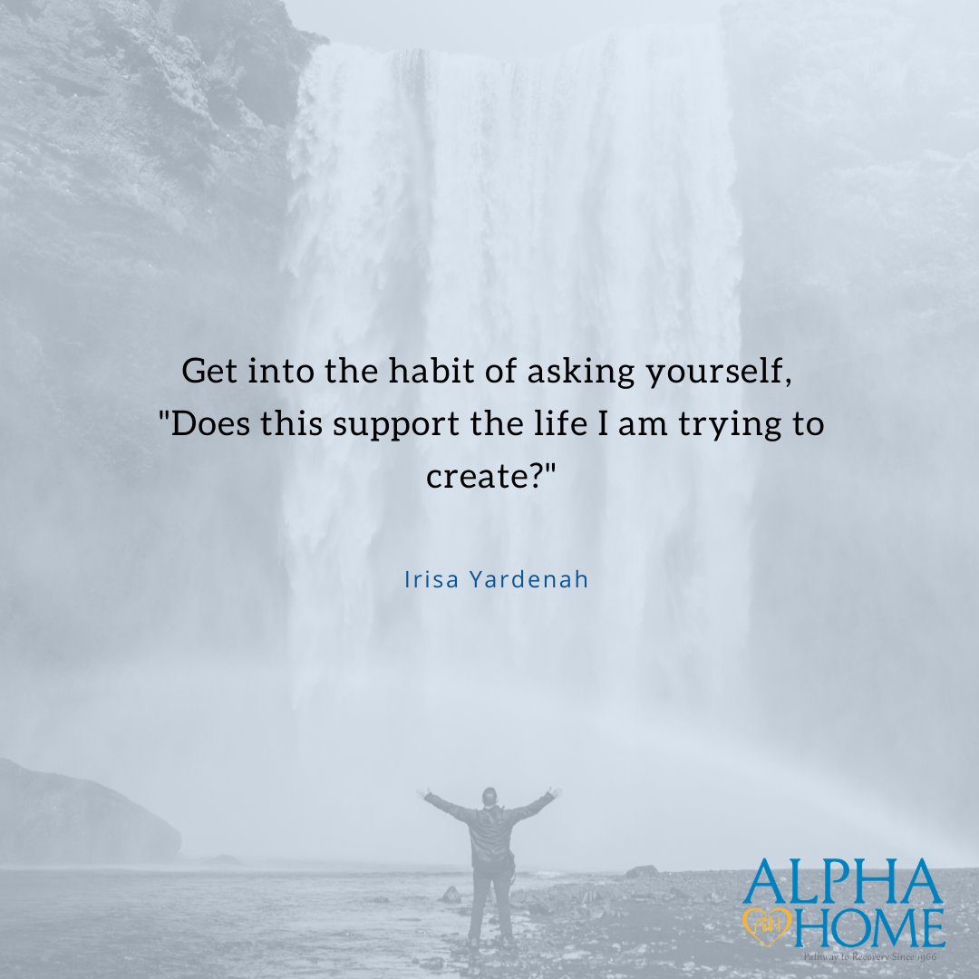 AlphaHomeSATX's tweet image. Get into the habit of asking yourself, &quot;Does this support the life I am trying to create?&quot;

#alphahomesatx #alphahome #SATX #SanAntonio #SanAntonioRecovery #Recovery #Thursday #July #Summer #SummerVibes #summertime #NA #AA #Habit #Thoughts #life #choice
