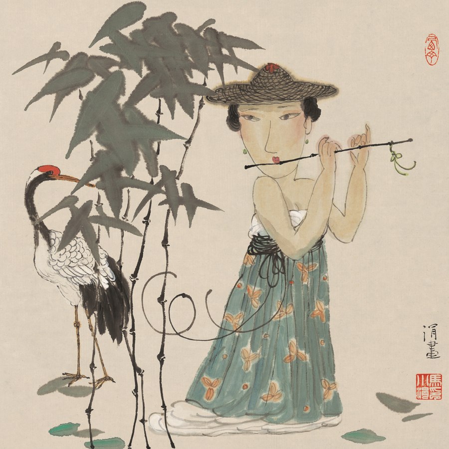 ideamoodart's tweet photo. Ma Xiao Juan (b1955, #Nanjing, Jiangsu Province, #China) #artist #art #justbeauty #JustBeCreative #simple #MinimalistDesign #nature #harmony #HappyFamily #LifeIsMuchBetterWith #Chromatica #SourCandy #ThursdayThoughts https://t.co/TYvFsGKQ9u