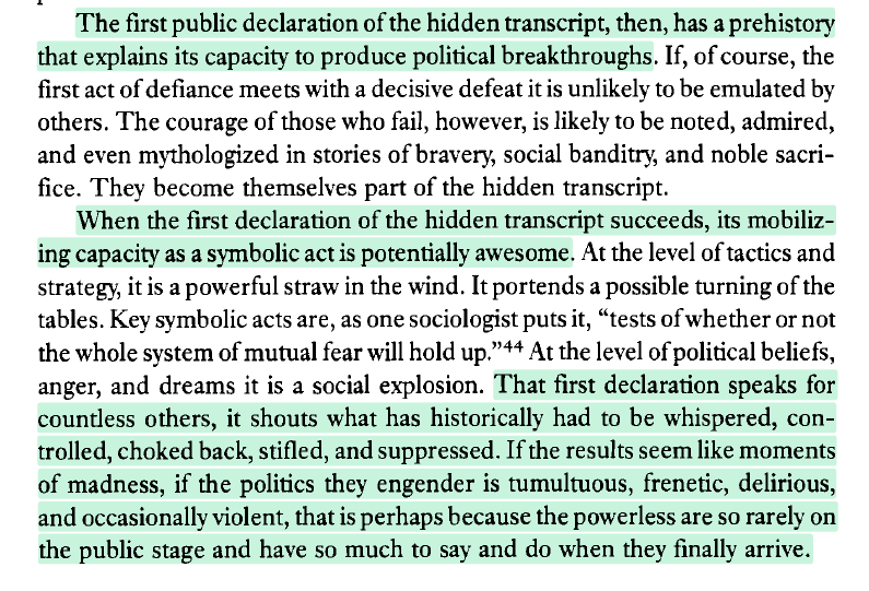 Read this last page of the book, page 227, and watch it bring into view what's happening in Minneapolis, Baltimore before that, Ferguson before that, Detroit and Newark in 1967, Cleveland in 1966, and Watts in 1965.