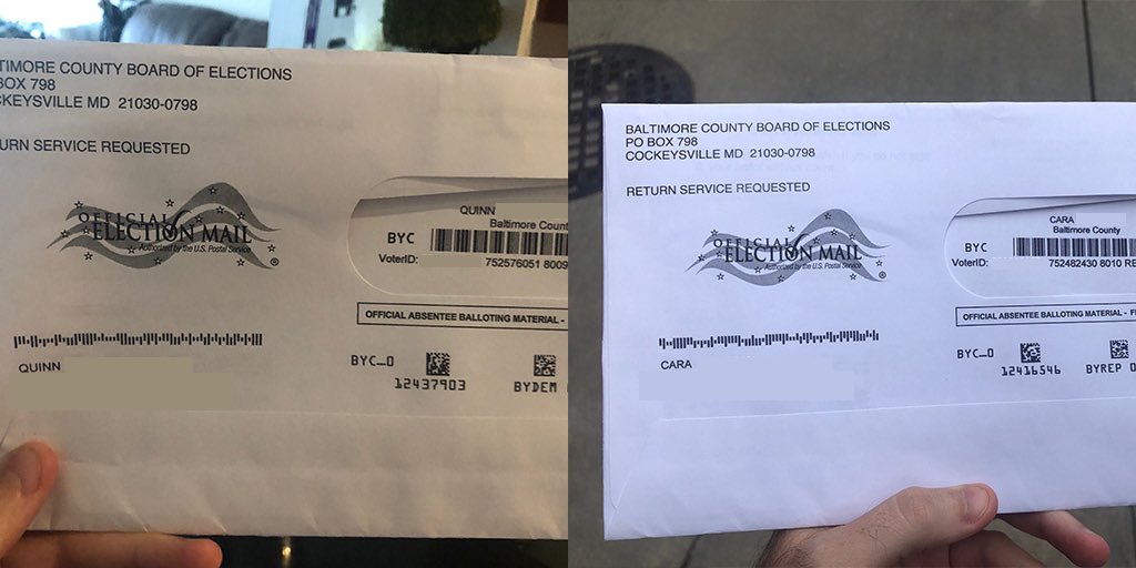 Hey Twitter, fact-check this…a member of my staff received THREE mail-in ballots, addressed to three different individuals, to the same address! And they say your claims of ballot-fraud are “unsubstantiated” @realDonaldTrump.