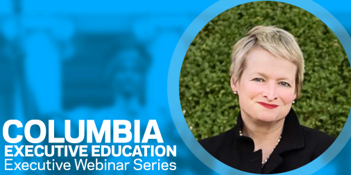 ColumbiaExecEd's tweet photo. Join us June 4 for a complimentary webinar with Rita McGrath @rgmcgrath, long-time faculty member at #CBSExecEd, on "Seeing Around Corners: Leveraging Women’s Leadership Skills in Times of COVID-19"
https://t.co/6ki6RKy4o9 https://t.co/sfLAwOVkua