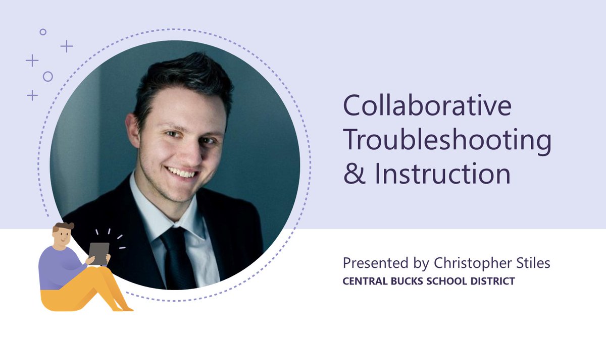 MicrosoftEDU's tweet photo. Christopher Stiles needed a simple and effective way to address technical issues throughout his district. See how he's using #MicrosoftTeams to assist educators and technicians during #RemoteLearning. https://t.co/Nkz79Ns2jD @stilestech https://t.co/X6oxXFfI6u