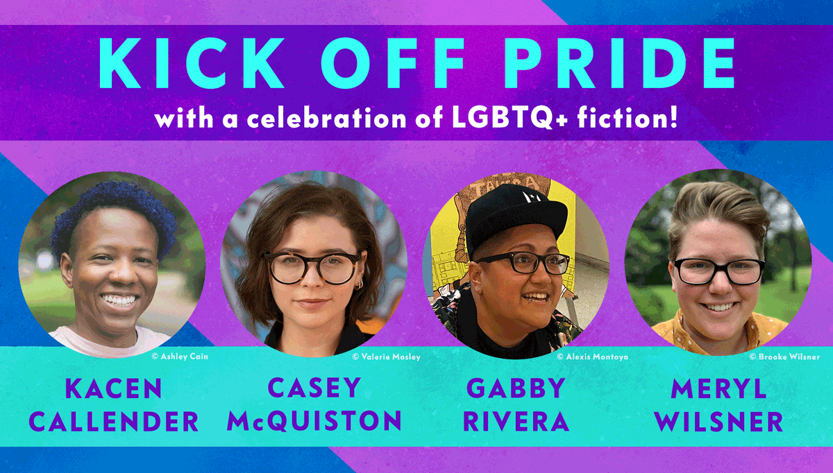 BerkleyRomance's tweet photo. Our #ReadwithPride live panel starts tonight at 6 pm ET on our Facebook page! Tune in for a great conversation celebrating LGBTQ+ fiction moderated by @mhmhart42 with @merylwilsner @casey_mcquiston @QuirkyRican and @kacencallender!! https://t.co/HEjdf4I9Z5 https://t.co/MgmJkOGf4x