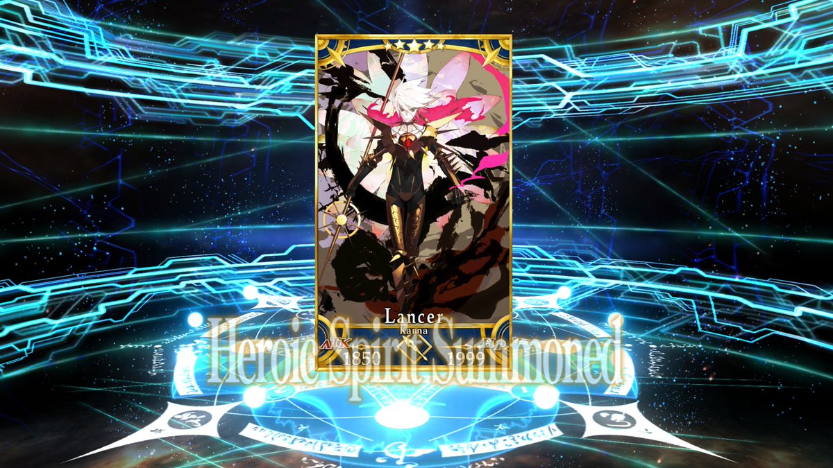  #SummerRollsBish NP2 Anne, NP3 Helena, and then FREAKING KARNA~ "Masta, Summer is temporary. Bros are forever" Servants showing their love and finally getting a 5* Lancer.