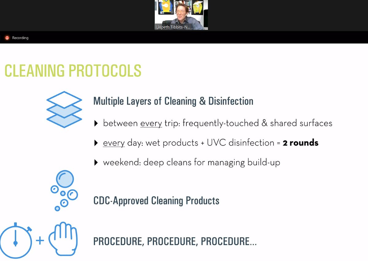 WeDriveU's tweet image. Extensive insights on underlying principles for post-COVID shuttle transportation from @LispethTN @128bc on today&apos;s #ACTwebinar. How does #nerdwax tie-in? You&apos;ll have to catch @ACTNational&apos;s replay. 😎