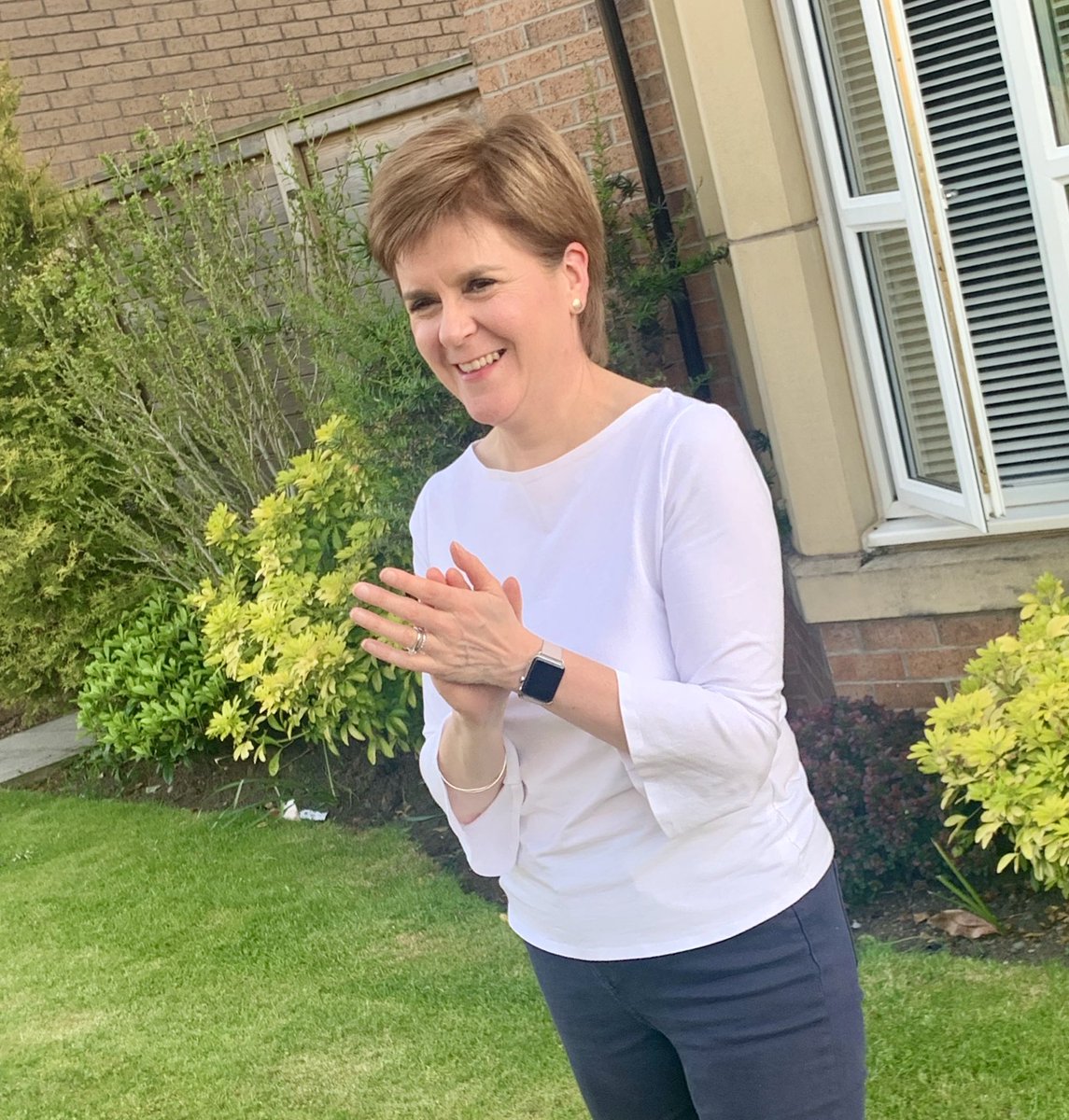 As we take the first small steps out of lockdown, it’s all the more important that we remember the toll of this virus and the extraordinary efforts of health &amp; care staff to look after us. So tonight, an extra special thanks from me to them. #ClapForTheNHS #clapforourcarers 🙏 👏