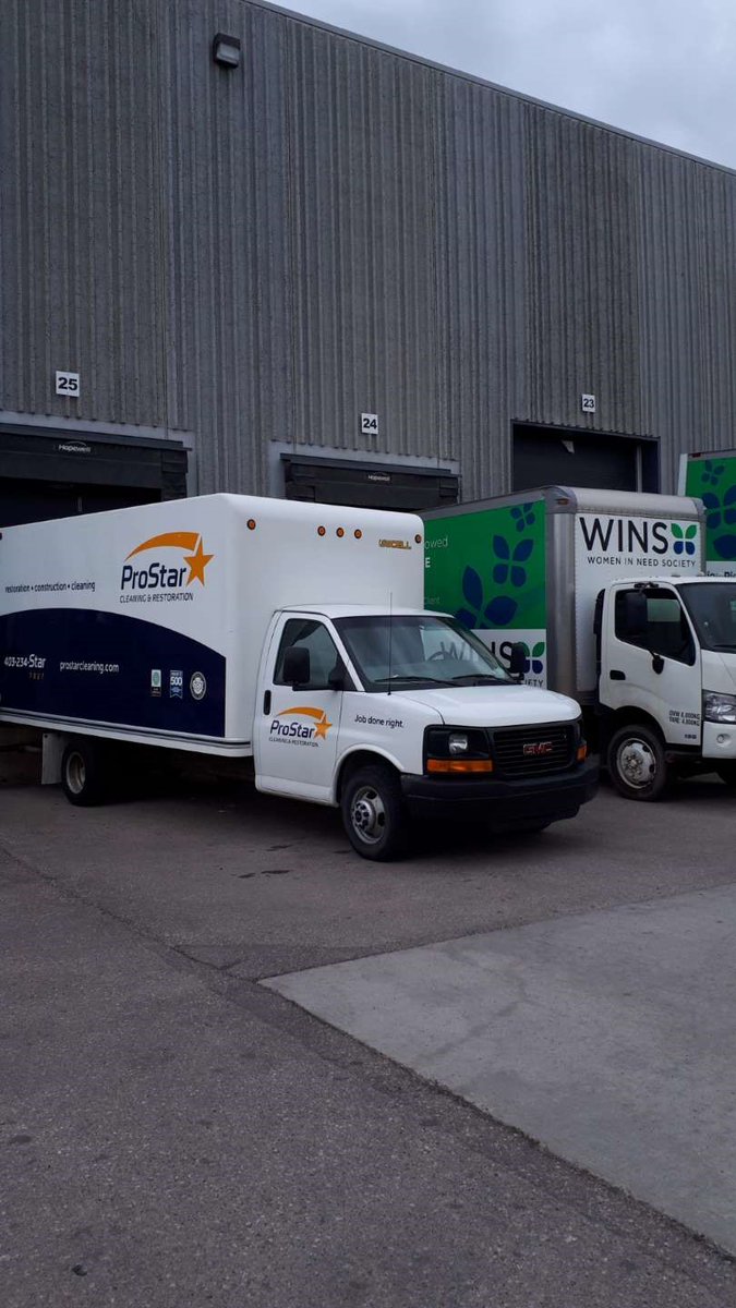 ProStar is thrilled to be helping a client donate some household items to <a href="/winsyyc/">winsyyc</a> #supportlocal #yyc #cleaning #jobdoneright