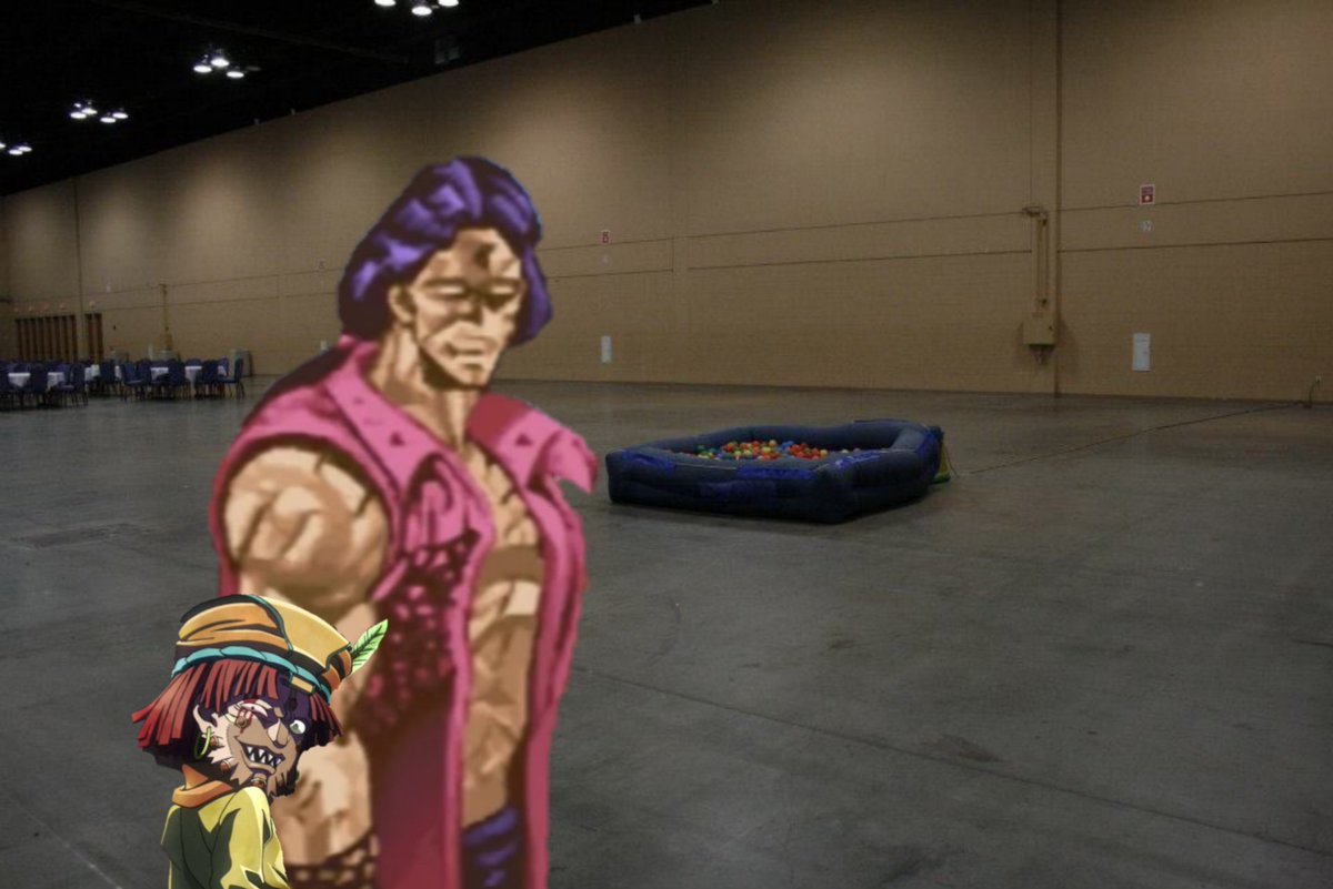 devothehomo's tweet image. Wow! A ballpit! Hope there's no piss in it