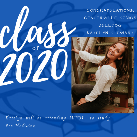 #SeniorSpotlight
Congratulations, Katelyn! CHS is so very proud of you and all of your hard work! Best wishes to you and all of your future endeavors! @mmccoypal @CentervilleSupt <a href="/Thollendonner/">Tim Hollendonner</a>  <a href="/IUPUI/">IUPUI</a>
