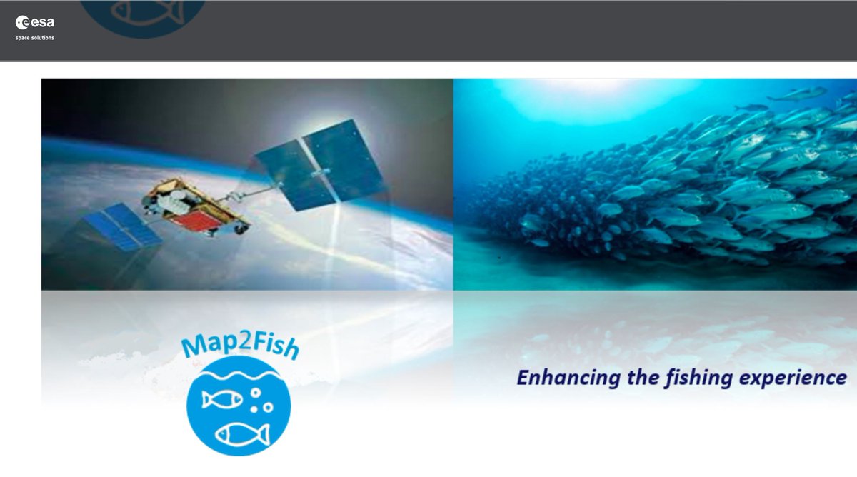 Our new activity supported by <a href="/Space4Europe/">ESA Space Solutions</a>. Enhancing the fishing experience while helping preserve the precious marine resources. The <a href="/CopernicusEU/">Copernicus EU</a> is an excellent enabler of the downstream market. For more info visit our soon to be first spin-out business.esa.int/projects/map2f…