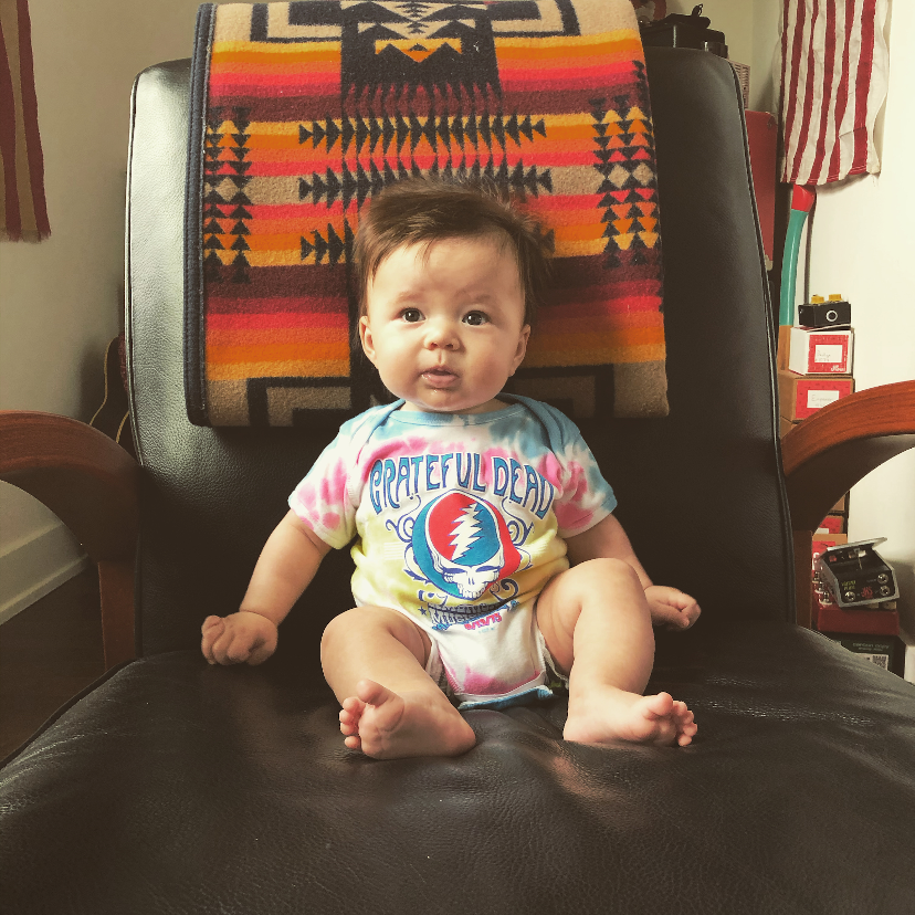 GratefulDead's tweet photo. “Ramble on baby, settle down easy.”
Thanks for sharing, Instagram user @nikkirby.
#GratefulDead #NextGenHeads #DeadHeads #GratefulDeadBaby https://t.co/mMrMpPkycR