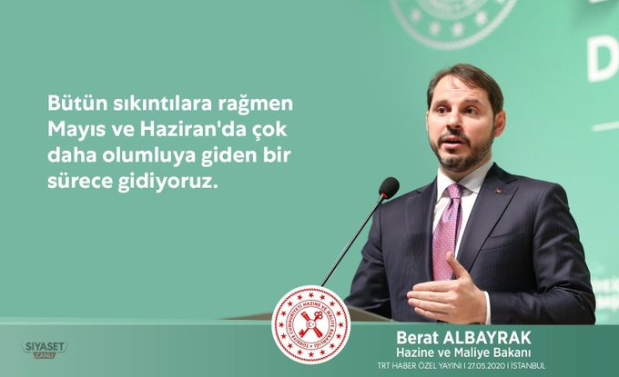cagnurkilicoglu's tweet photo. Hazine ve Maliye Bakanımız Sn @BeratAlbayrak : Sonuna kadar bu mücadeleyi vereceğiz. Bu saldırılar zerre kadar bizi etkilemiyor. İnandığımız yolda daha da güçleniyor daha da motive oluyoruz. Bu saldırılar doğru yolda olduğumuzu gösteriyor.      #MilliEkonomi https://t.co/rJPM4tbBzY