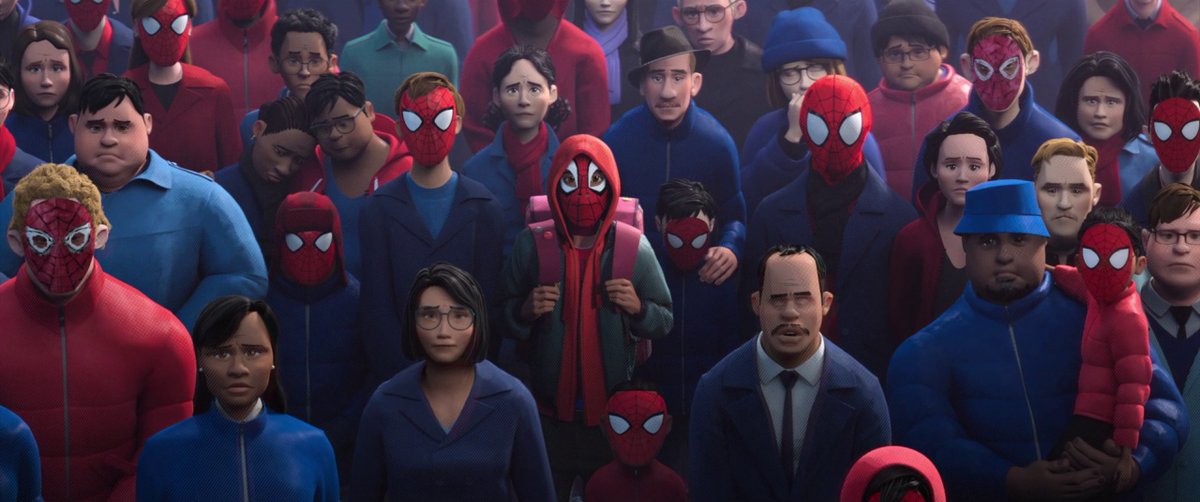 Spider-Man Into The Spider Verse 2018 (dir. Rodney Rothman, Peter Ramsey, Bob Persichetti)